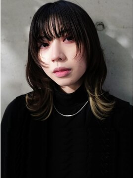 アレンヘアー 九条店(ALLEN hair) ウルフマッシュ×インナーカラー