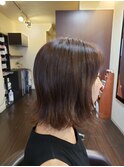 切りっぱなしボブ
