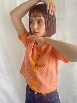 ネオリーブニコ 大井町店(Neolive Nico) ぱつっとボブ　イルミナカラー