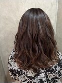 巻き下ろし　お出掛けヘア　ダウンスタイル