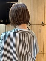 アイトーキョーエス 渋谷(AI TOKYO S)&nbsp;斜めバング/シルキーベージュ/ブラントカット[渋谷駅]