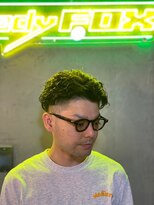 グリーディーフォックス 代々木(Greedy FOX)&nbsp;アップバング/ツーブロックマッシュ/束感/波巻き[シェービング]