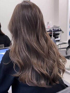 ジルブラン(JIL BLAN) ハイライトバレイヤージュダブルカラー20代30代40代グレージュ