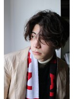 アントワープトーキョー(antwerp TOKYO)&nbsp;波巻きツイストスパイラルパーマメンズパーマ白髪染めハイライト