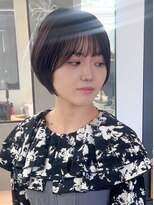 ロンドシエル 横浜(Lond ciel)&nbsp;前髪あり×ひし形ショートボブ【王道/横浜ショート/沼座】