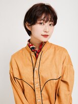 エンタク 新宿(enntaku)&nbsp;マロンベージュ/Aラインボブ/かきあげ/インナーカラー[新宿駅]