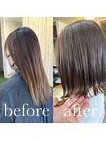 スミカ(sumica)&nbsp;#グレージュ #外ハネボブ #イメチェン