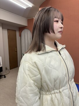 ウェルク(welc) イメチェンスタイルハッシュカットレイヤーカットレッドブラウン