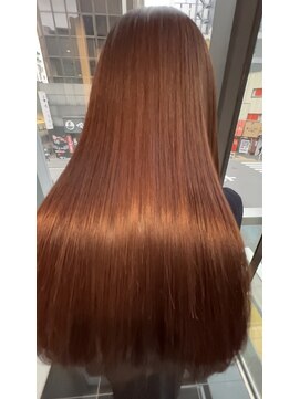 エアー 銀座タワー(AIR) プレミアムケアカラー/髪質改善/美髪/明るい白髪染め【榛葉】