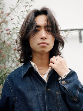 ヨー(Yoh-) 【メンズロング/阿部達哉】ロングレイヤー/ロン毛/ミディアム