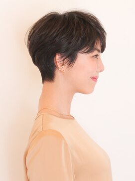インセプション 銀座(INCEPTION) 前髪/イメチェン/ウェーブパーマ/ショートヘア/30代/40代/50代