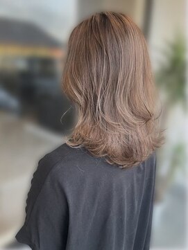 ヘアープロデュース ケー(HairProduceK) 20代30代40代大人かわいいセミロングレイヤー★インナー