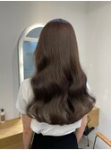 大人かわいい20代30代40代小顔ショコラグレージュ Zina本八幡