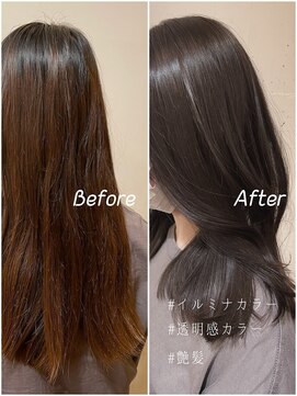 オーガニック リブ 川越(organic+live) 大人可愛い大人美人透明感髪質改善ニュアンスカラーくすみカラー