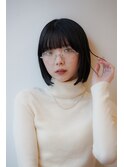 きめすぎないナチュラルなボブ