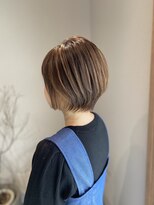 シスイ(sisui)&nbsp;ベージュハイライト/くびれショートボブ