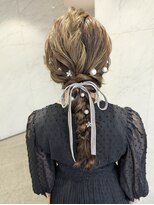 ベイリコルド(Bei Licoldo.)&nbsp;お呼ばれヘア＊編みおろし＊ヘアセット＊名駅/名古屋