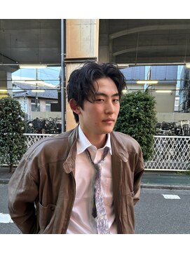 ノイセカンド 経堂(noi 2nd.) スパイラルパーマ×センターパート