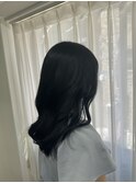 ブルーブラック×髪質改善