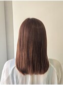 くびれヘア/アプリコットオレンジ/ハイライトカラー/鶴ヶ峰AW74
