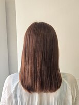 エンクス(enx)&nbsp;くびれヘア/アプリコットオレンジ/ハイライトカラー/鶴ヶ峰AW74