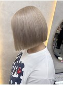 アプリコットオレンジくびれヘアハイライトカラー熊本