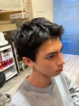 クラップス 綱島店(CLAPS) メンズカット/メンズパーマ/スパイキーショート/眉毛カット