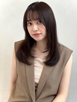 ザックラフィネ(ZACC raffine) 縮毛矯正/バタフライカット/レイヤーカット/顔まわりカット/前髪