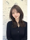 10代/20代/30代/ミディアム/レイヤー/学割U24/外ハネ/ブラウン
