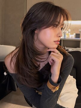 ディーン 豊橋(DEAN) レイヤーカット/チョコレートブラウンカラー/ブリーチ無し