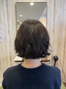 ビセル バイ シータ 川越店(becel by THETA) ボブパーマ