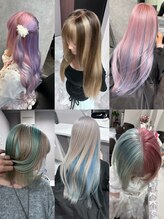 ダメージを抑えたブリーチ技術で、透明感・色持ち・質感まで理想以上のハイトーンを実現。