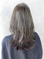 アルバム 新宿(ALBUM SHINJUKU)&nbsp;ウルフレイヤーロングおくれ毛前髪カット美髪_ba546212