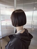 オーガニック リブ 川越(organic+live)&nbsp;冬の大人可愛い内巻きボブ◎前髪あり×美シルエット