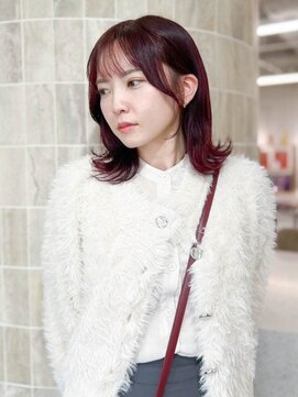 エルサ(Elsa) 【Elsa元町・三宮】レイヤーカット/韓国カラー/顔周りカット