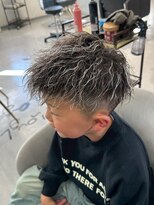 メンズサロン キング 枚方店(Men’s salon K!ng) 波巻きツイストスパイラルパーマ/フェザーパーマ/眉毛/メンズ