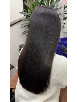 ヘアーズクレッセント(CRESCENT)の写真/うねり髪に革命！ネオメテオストレート＆シルキーエステで理想の極ツヤ髪へ★