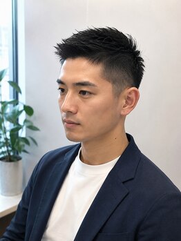 ゲッカ あざみ野(gecca)の写真/【大人男性の身だしなみに】清潔感と扱いやすさを両立した好印象ヘア◎
