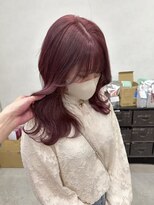 カノン(kanon hair&beauty)&nbsp;ピンクカラー/カシスピンク/ブリーチカラー