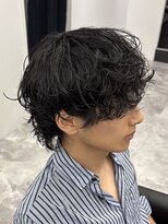 ノイセルヘアー(Noisyle Men's hair)&nbsp;ニュアンスパーマ/ニュアンスウルフ/ダウンバング/梅田
