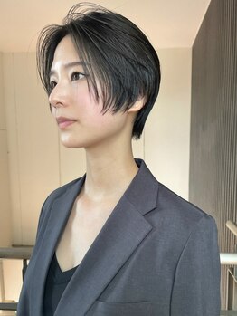 エン 三島(en)の写真/【三島駅3分】計算されたカットでサロン帰りの仕上がりが続く◇伸びても扱いやすい洗練されたデザインへ