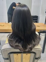 ルイス 宝塚(Luis)&nbsp;明石ナチュラルブラック艶感ゆる巻きロング