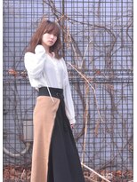 バンカ(banca.)&nbsp;チュールバング × こなれ感のある脱力ウエーブ