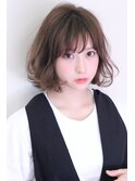 デジタルパーマでとろみ感UPボブ♪藤沢2 大人ふんわり透明感