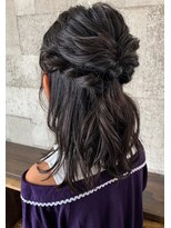 オンリエド ヘアデザイン(ONLIed Hair Design) 【ONLIed】KIDSハーフアップ