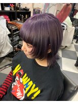 トリックストア(TRICK STORE) ウルフカットパープルアッシュ