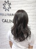 暗めアッシュ