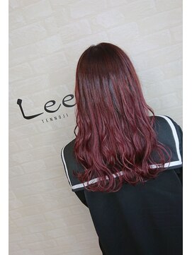 リー 天王寺(Lee) 【Lee天王寺】ボルドー×ピンク