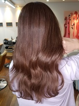 ヘアーリゾート マハナ(HAIR RESORT MAHANA) 【hair resort MAHANA】ロング×ハイライト(グレージュ)