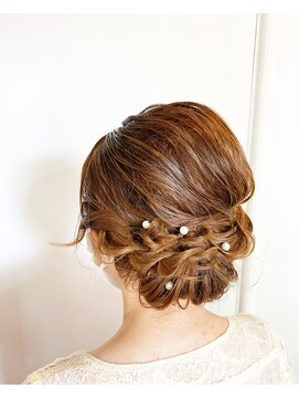 ヘアーアンドメイクアップモパ ヘアセット